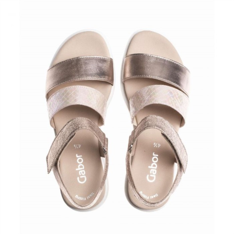 Gabour | Exclusif 2361064 - Cuir Métallisé Or Rose